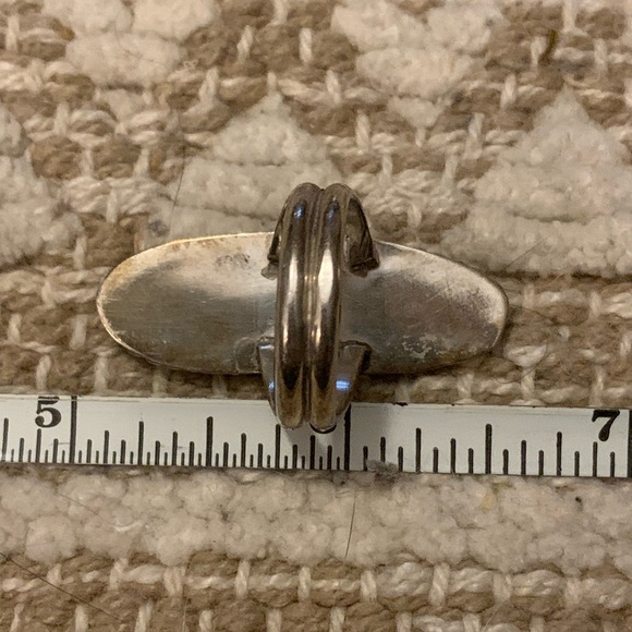 Genuine Webbed Turquoise Ring - Picture 7 of 9